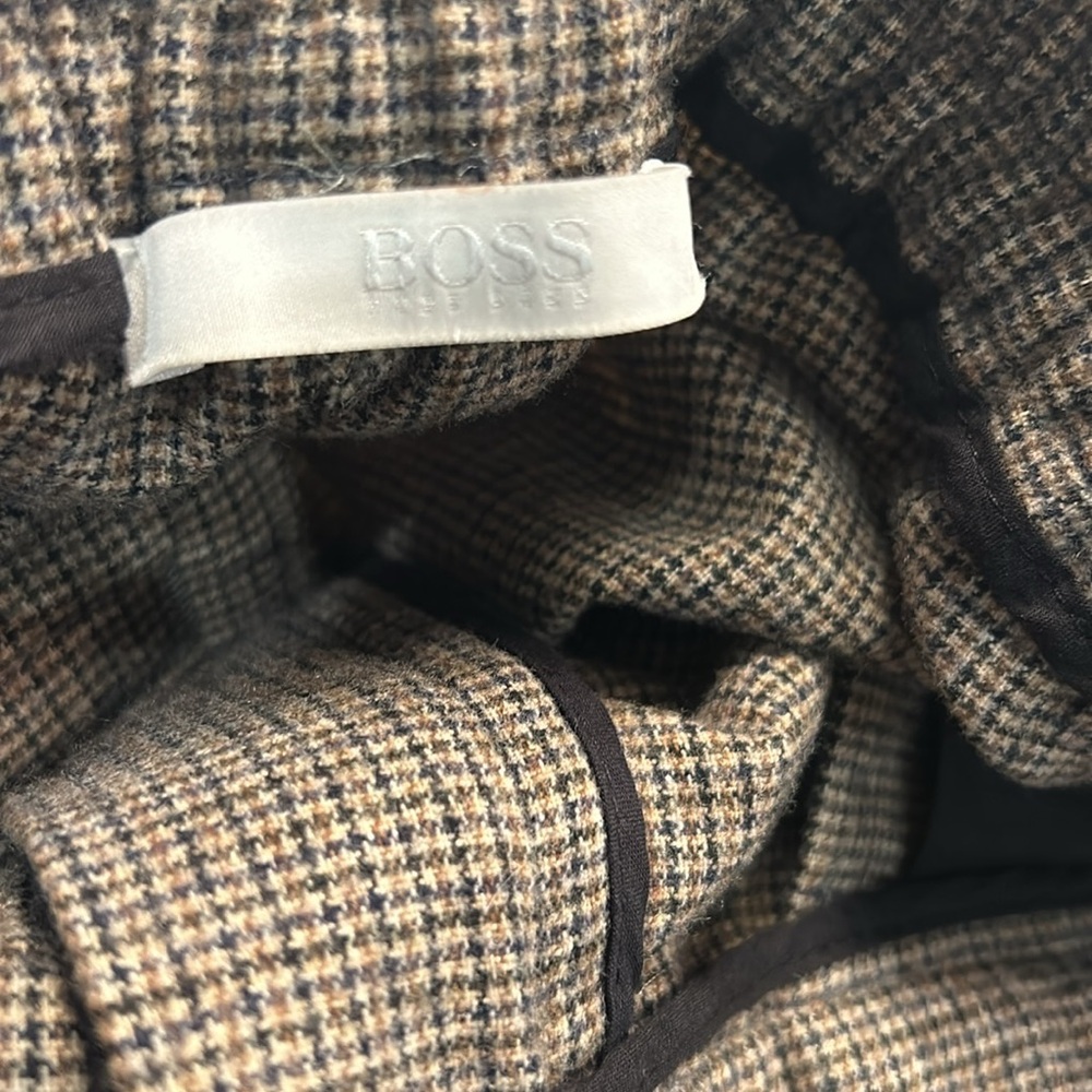 Boss Brown Knitted Trouser Pant - Picture 3 of 3